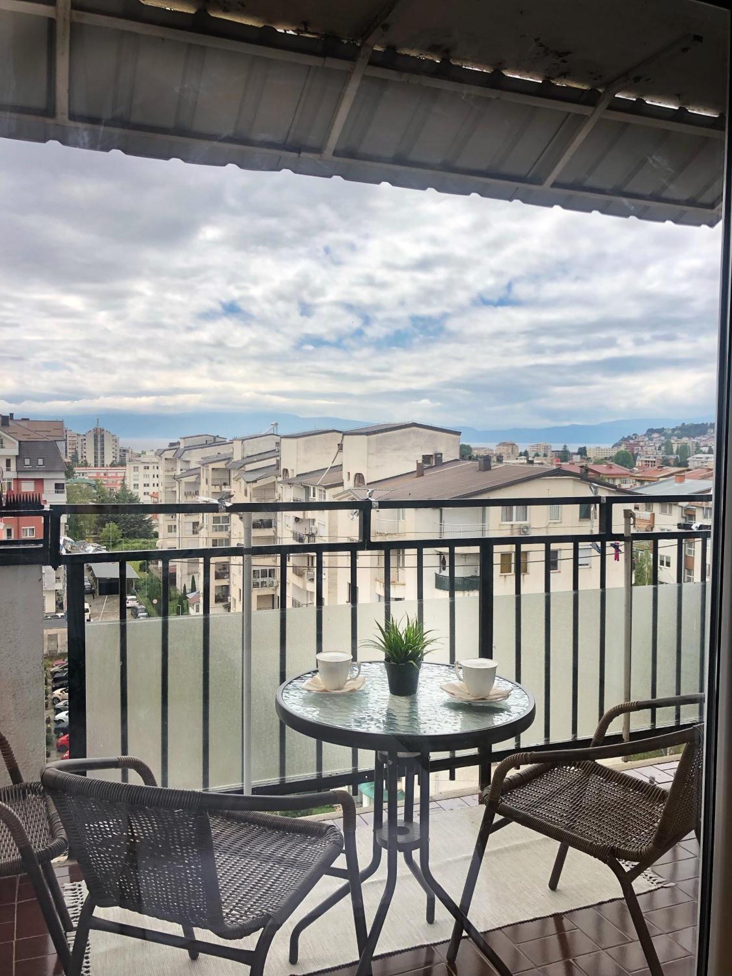 Nadia Apartment Ohrid With Lake View Kültér fotó