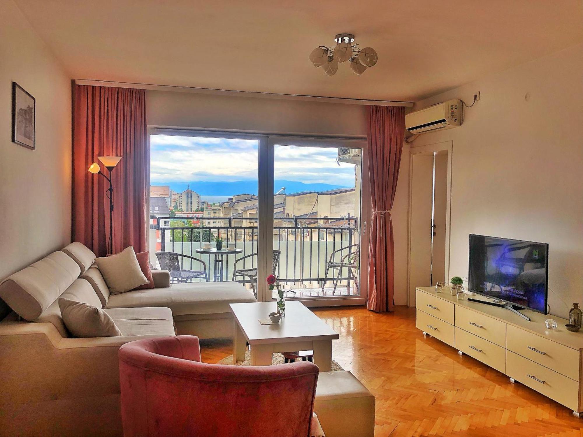 Nadia Apartment Ohrid With Lake View Kültér fotó